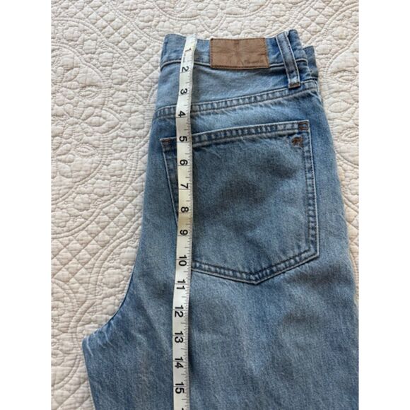 Madewell Jeans Womens Size 27 The Perfect Vintage Straight Mid Wash Split Hem - Picture 7 of 9